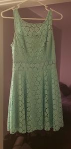 Mint colored dress
